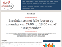 Tablet Screenshot of populaire-halle.be